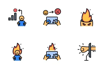 Hothead Gamer Icon Pack