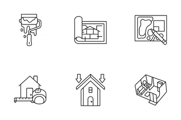 House Building Icon Pack