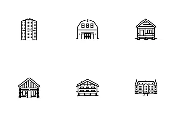 House Constructions Icon Pack