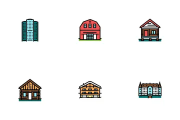 House Constructions Icon Pack