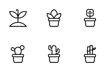 House Of Plant Icon Pack