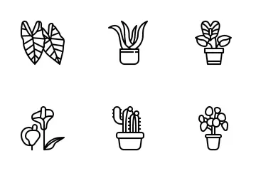 House Plant Icon Pack