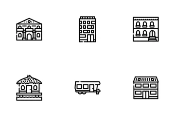 House Real Estate Icon Pack