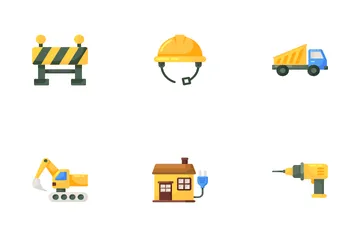 House Renovation And Construction Icon Pack