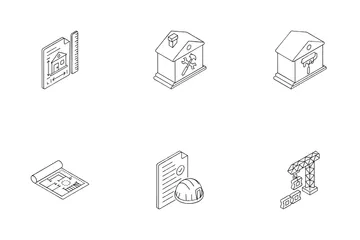 House Repairing Icon Pack