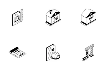 House Repairing Icon Pack