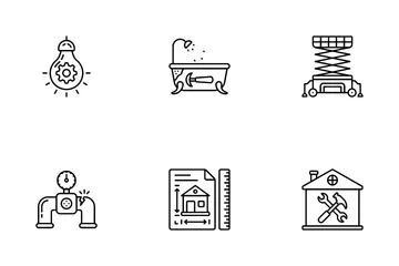 House Repairing Icon Pack