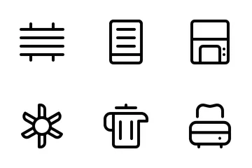 Household Appliance Icon Pack