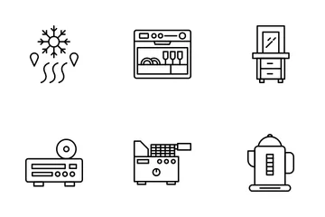 Household Appliances Icon Pack