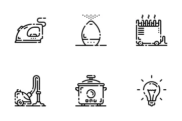 Household Appliances Icon Pack