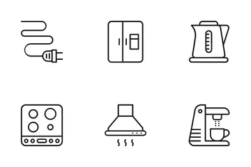 Household Appliances Icon Pack