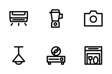 Household Appliances Icon Pack