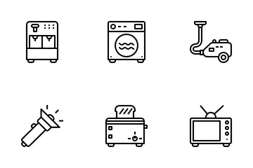 Household Appliances Icon Pack