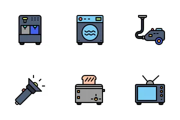 Household Appliances Icon Pack