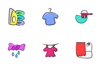 Household Chores Icon Pack
