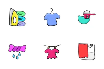 Household Chores Icon Pack