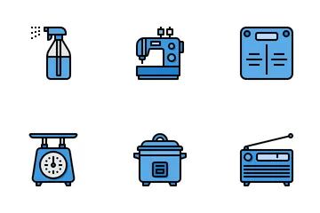 Household  Equipment Icon Pack