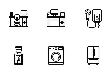 Household  Equipment Icon Pack