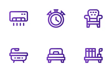 Household Equipment Icon Pack