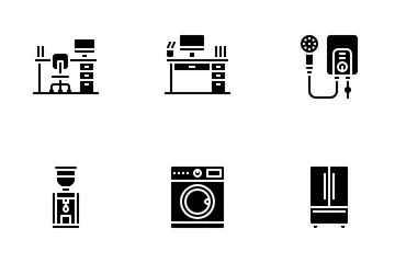 Household  Equipment Icon Pack