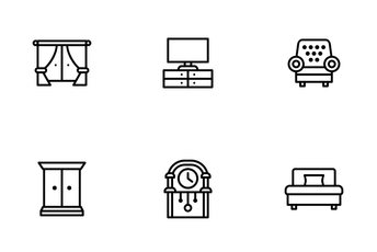 Household & Furniture Icon Pack