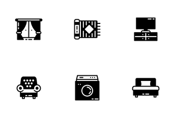 Household & Furniture Icon Pack