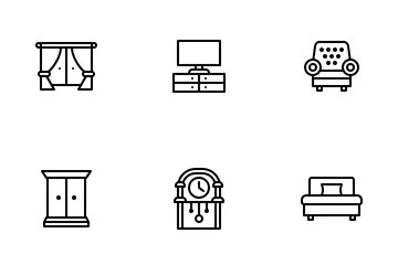 Household & Furniture Icon Pack