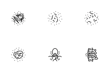 Household Injury Accident Human Icon Pack