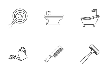 Household Line Icon Pack Icon Pack