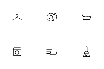 Household Thinline Icon Pack