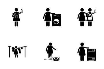 Housewife Icon Pack