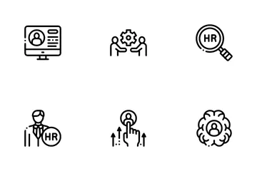 Hr Human Resources Icon Pack