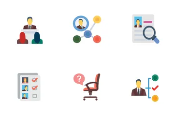 HR Management Icon Pack