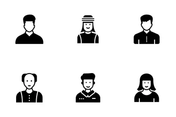 Human Avatars Icon Pack