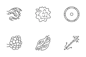 Human Body Cells Icon Pack