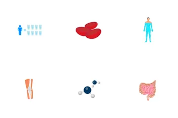 Human Body Parts Icons Icon Pack