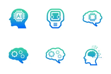 Human Brain Icon Pack