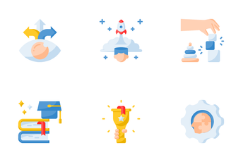 Human Cognitive Abilities Icon Pack