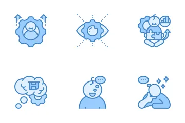 Human Cognitive Abilities Icon Pack