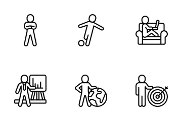 Human Figures Icon Pack