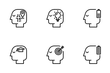 Human Mind Icon Pack