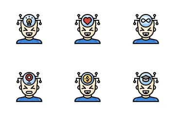 Human Mind Icon Pack