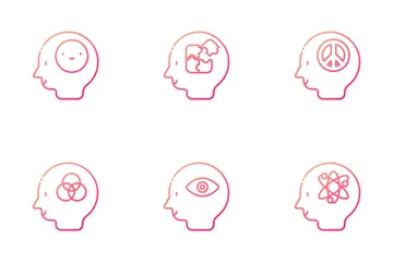 Human Mind Icon Pack