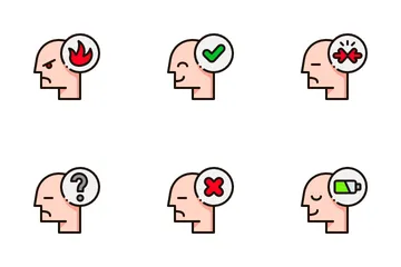 Human Mind Icon Pack