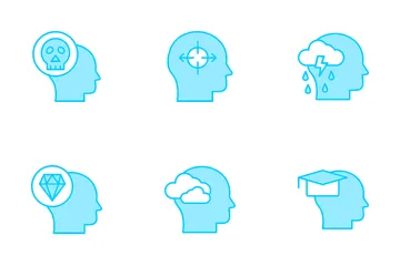 Human Mind Icon Pack