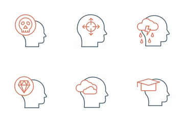 Human Mind Icon Pack