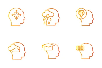 Human Mind Icon Pack