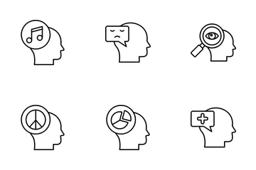 Human Mind Icon Pack