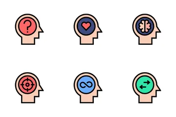 Human Mind Icon Pack