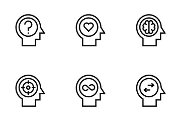 Human Mind Icon Pack